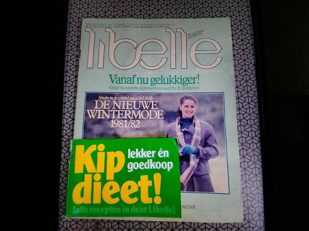 Vintage tijdschriften, Ophalen of Verzenden, Gelezen, Damesbladen