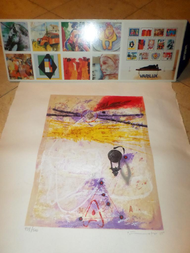 Zeefdruk Piotr Konkel - With the Sun in my Eyes (Varilux), Antiek en Kunst, Kunst | Litho's en Zeefdrukken, Ophalen
