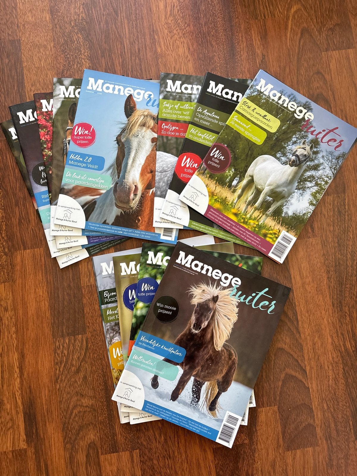 Manege Ruiter Tijdschriften - Diverse edities, Ophalen, Gelezen, Overige typen