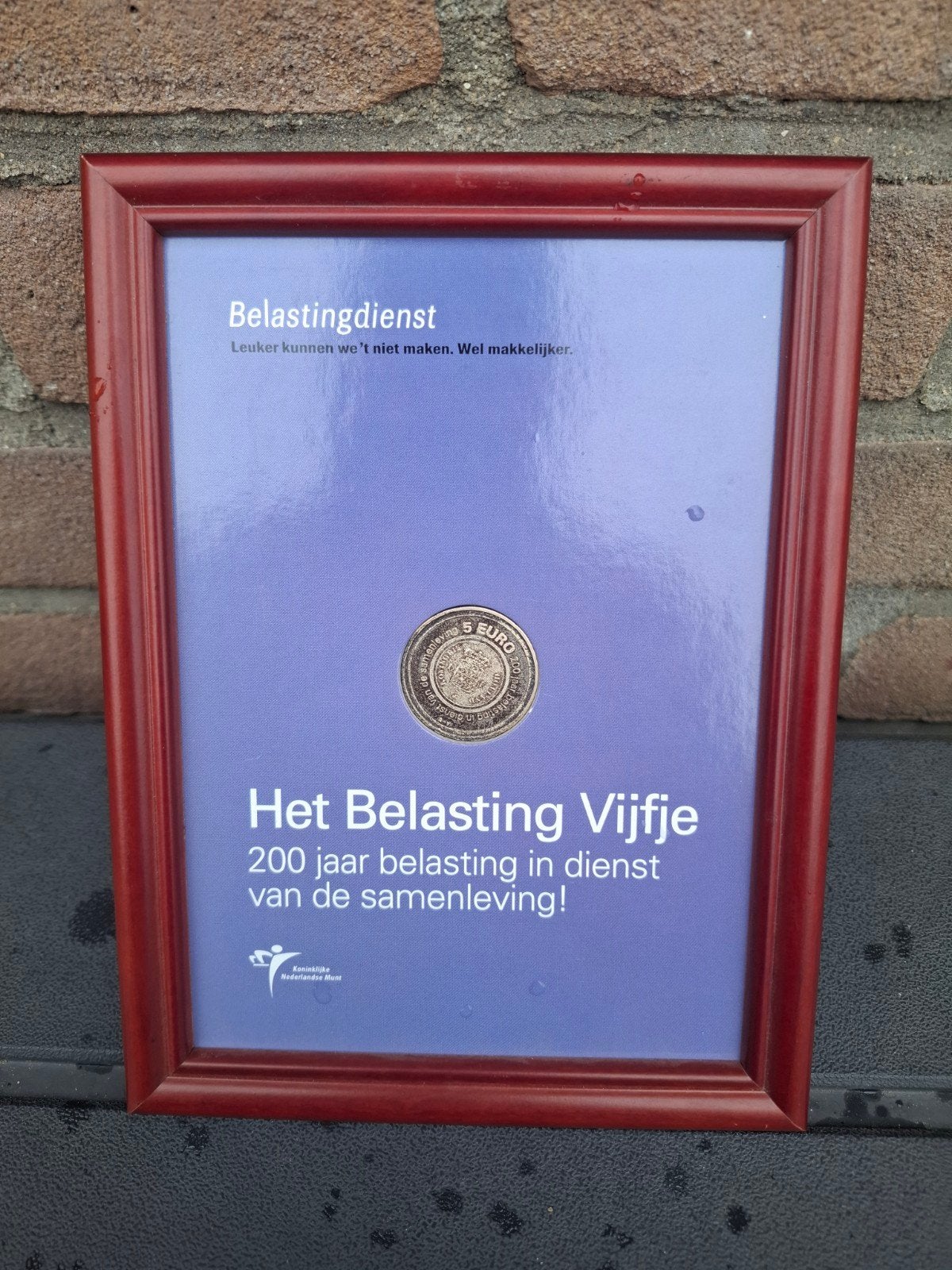 Het belasting vijfje te eren van 200 jaar belasting, Ophalen of Verzenden, Zo goed als nieuw