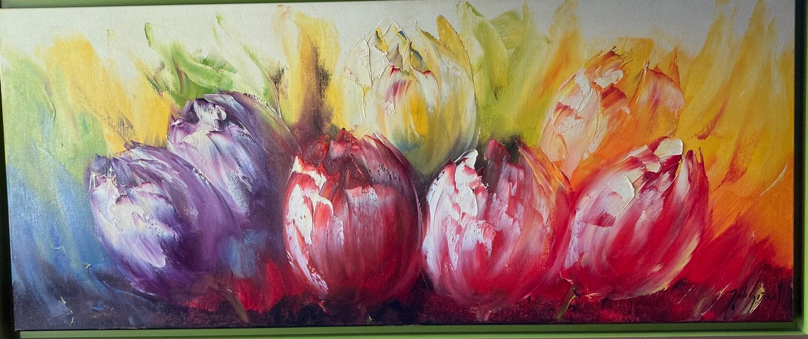 Tulpen van Jochem de Graaf, Ophalen
