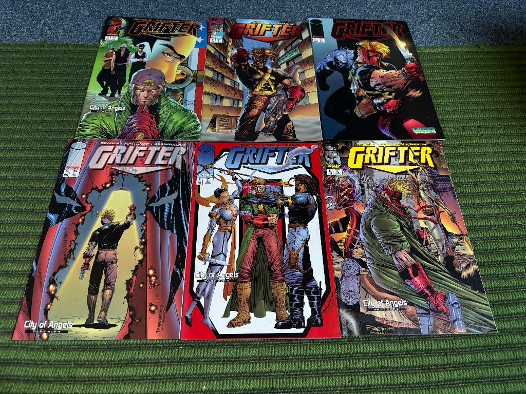 American Comics, Grifter (1-10 compleet, 25 Euro), Complete serie of reeks, Ophalen of Verzenden, Gelezen, Amerika