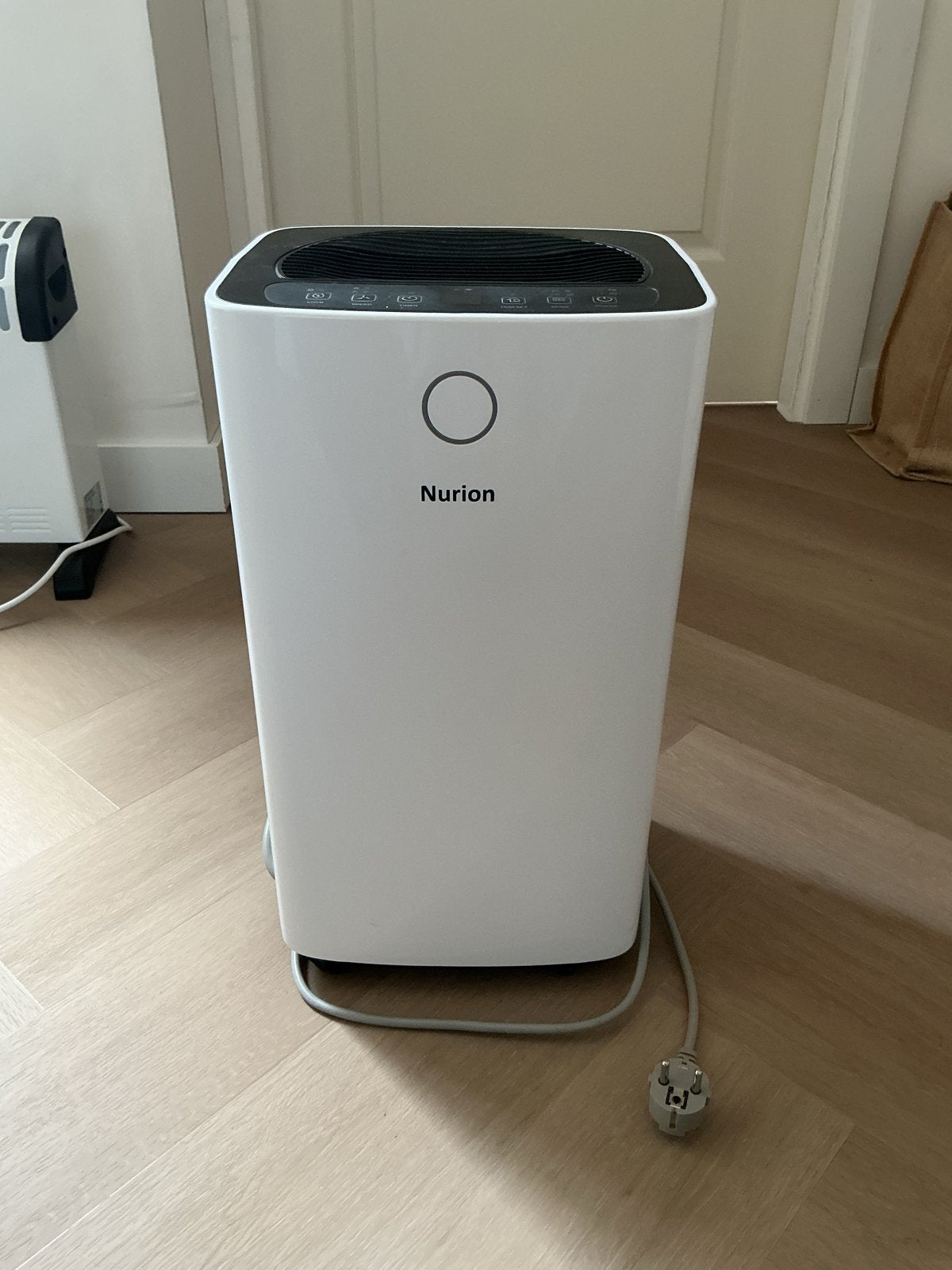 Nurion Slimme Luchtontvochtiger - Compact, 12L/dag, Ophalen, Zo goed als nieuw, Luchtontvochter