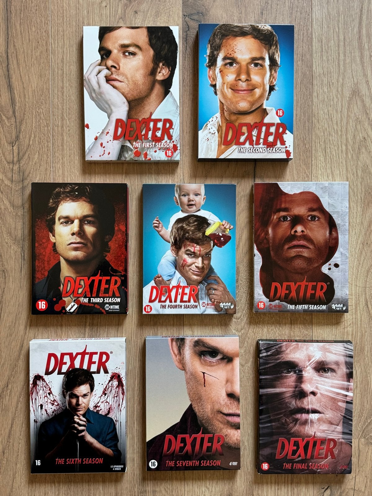Dexter Complete Serie DVD Box (Seizoenen 1-8), Cd's en Dvd's, Dvd's | Tv en Series, Nederlands, Vanaf 16 jaar, Ophalen of Verzenden
