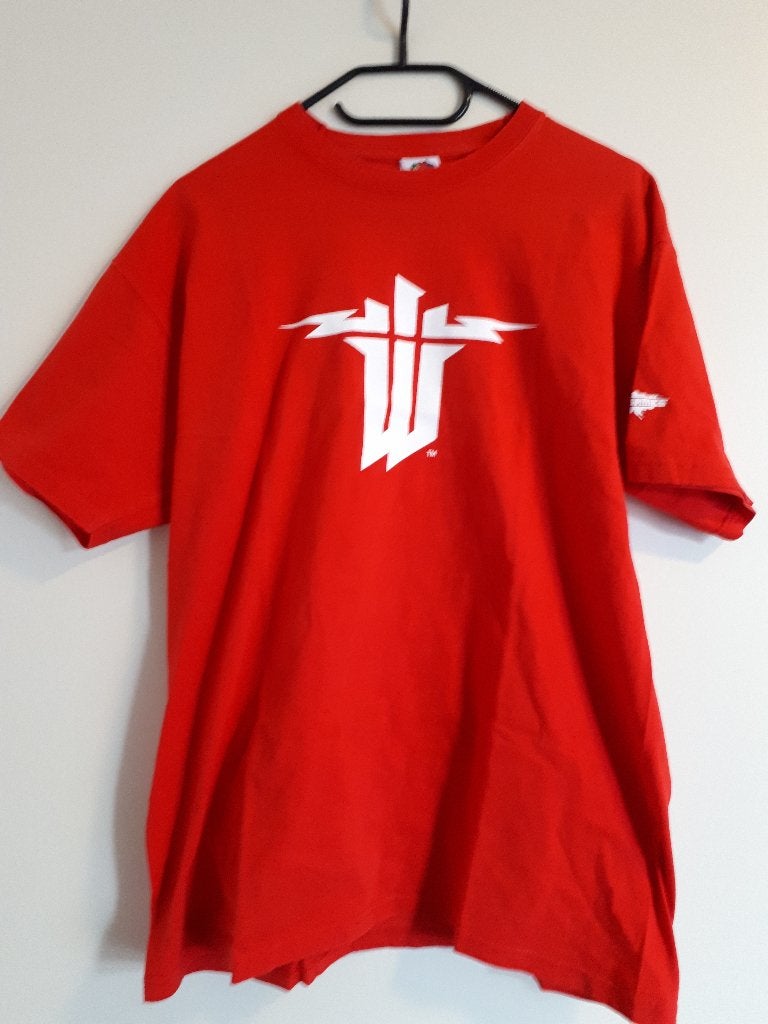 t-shirt - wolfenstein maat L, -, Verzenden, -, Zo goed als nieuw