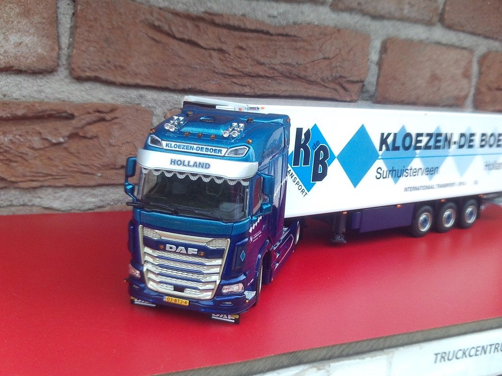WSI  Daf  XG  4 x 2  van  Kloezen  de  Boer., Hobby en Vrije tijd, Modelauto's | 1:50, Ophalen of Verzenden, Nieuw, Bus of Vrachtwagen