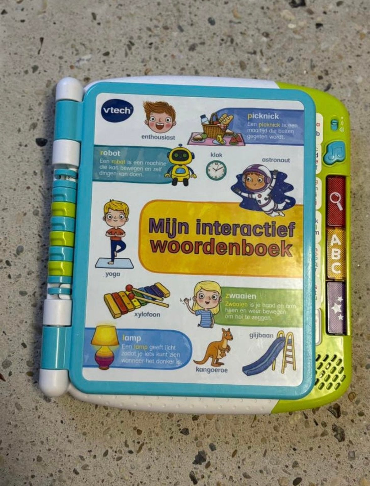 Vtech interactief woordenboek, Kinderen en Baby's, Speelgoed | Vtech, Ophalen, Zo goed als nieuw, 2 tot 4 jaar