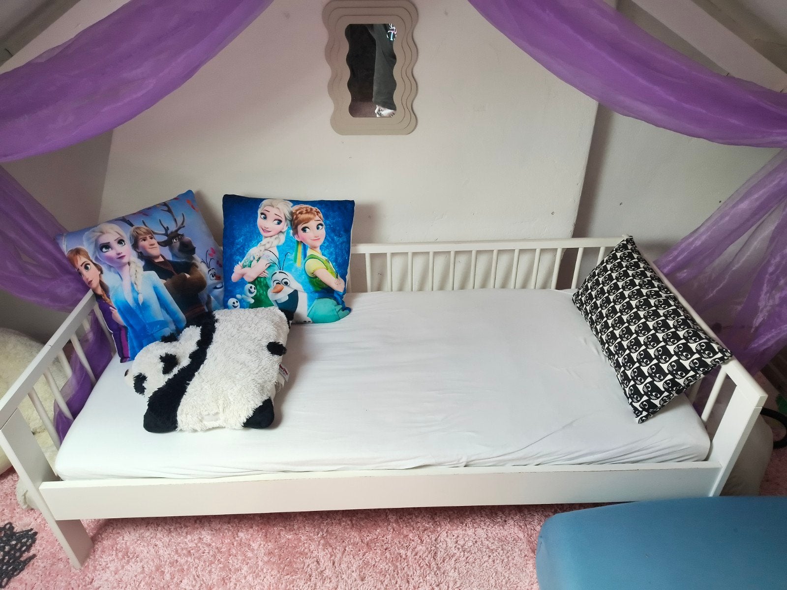 Bed met matras 160 x 70 cm, Ophalen, Gebruikt, Poppenhuis