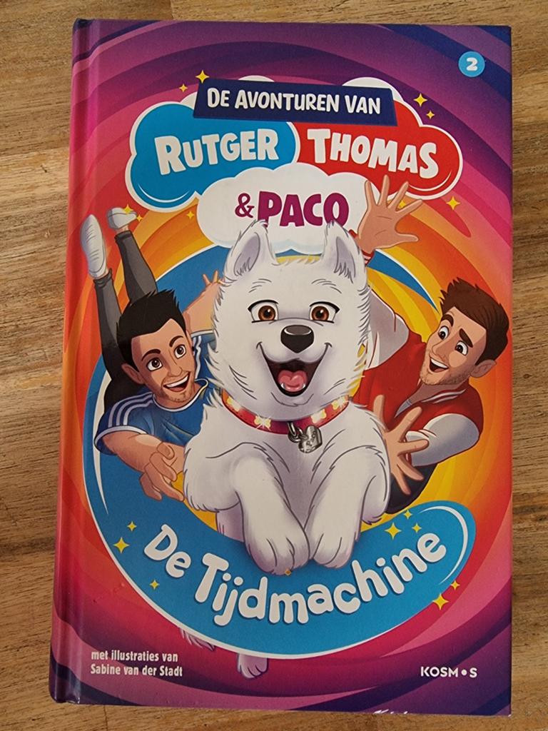 De Avonturen van Rutger, Thomas & Paco: De Tijdmachine, Ophalen of Verzenden, Gelezen, Rutger Vink, Thomas van Grinsven & Sabine van der Stadt