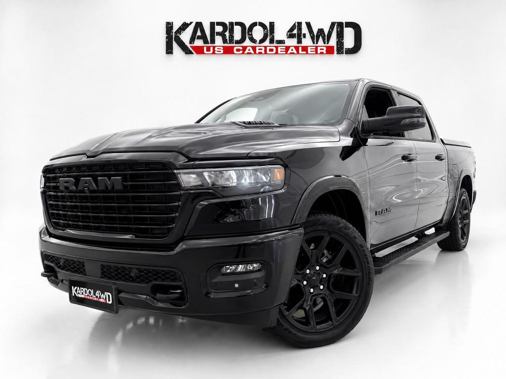 RAM 1500 LARAMIE Laramie Hurricane, BPM VRIJ | Incl. Tonneau, Gebruikt, 2993 cc, Zwart, Bedrijf