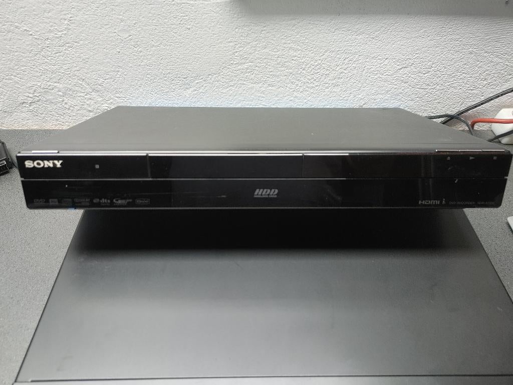 Sony rdr-at205 hd dvd recorder inclusief originele nieuwe ab, Ophalen of Verzenden, Zo goed als nieuw, Harddiskrecorder, Met dvd-recorder