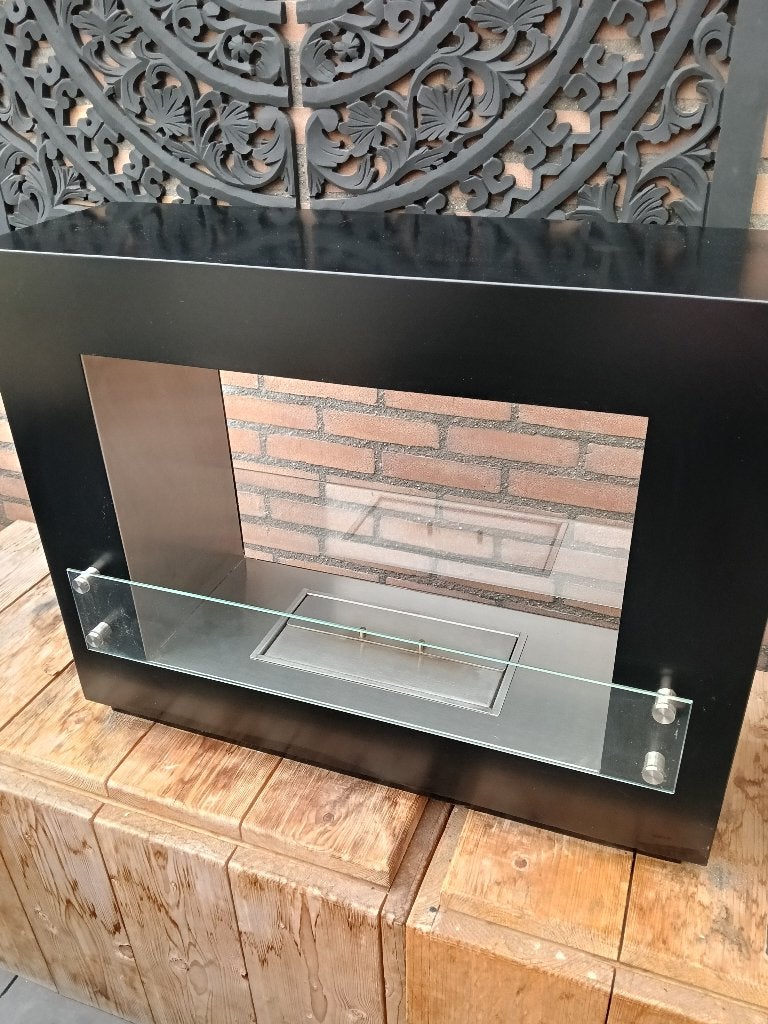 Bio ethanol sfeer haard, Huis en Inrichting, Haarden, Ophalen, Gebruikt, Vrijstaande haard, Overige soorten
