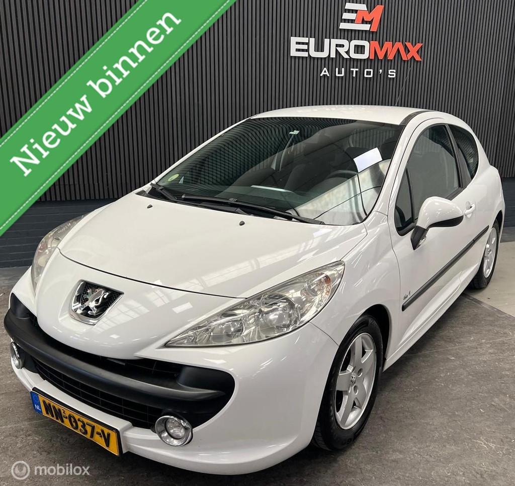 Peugeot 207 1.4 XR | Nette auto met airco | 3D, Voorwielaandrijving, Stof, Zwart, 4 cilinders