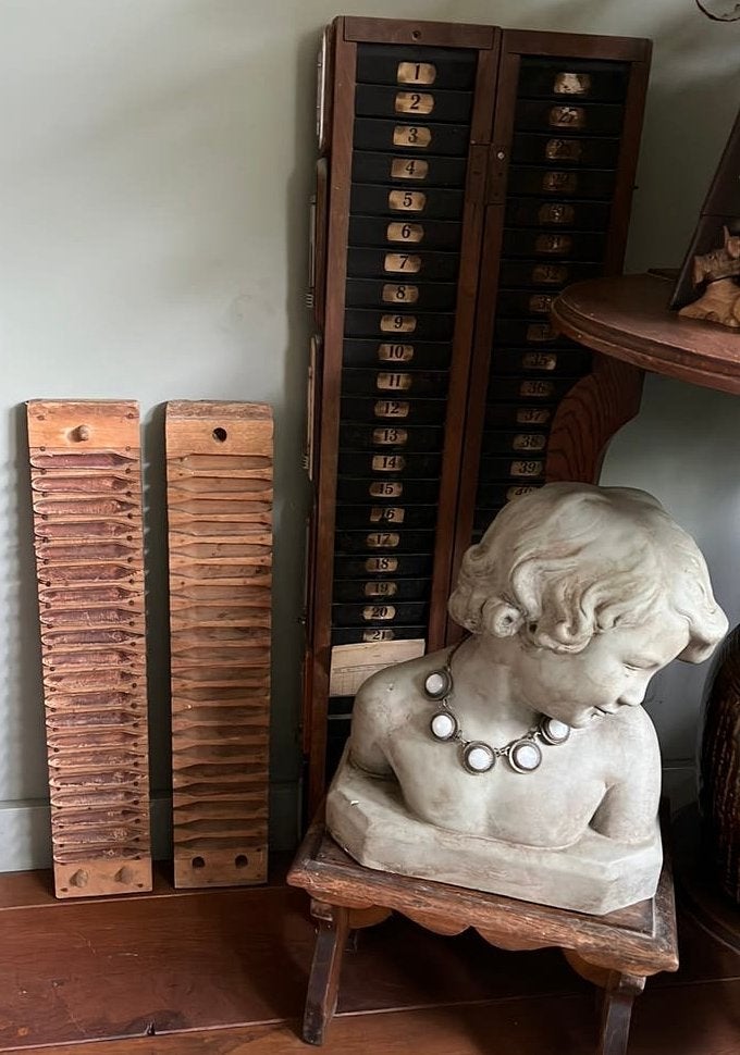 Sigarenmal hout L. Bezemer & Zn Helmond, Ophalen of Verzenden