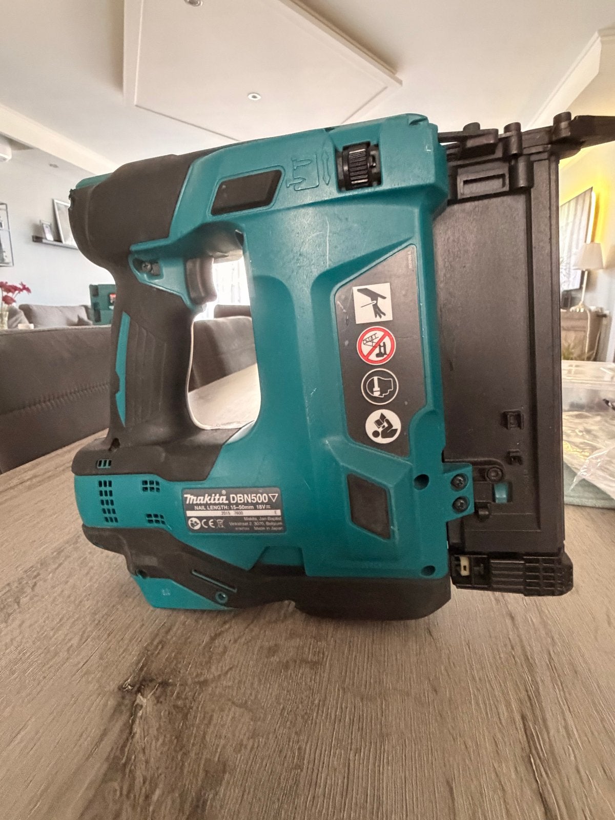 Makita DBN500V Accu tacker / nietmachine, Ophalen, Gebruikt, Tacker/nietmachine, Makita