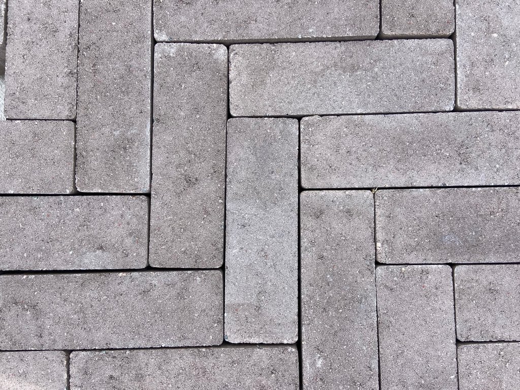 Dikformaat betonklinker 21x7x8 cm Mangaan A-Keus - J&W 157, Ophalen, Klinkers, Nieuw, 10 m² of meer