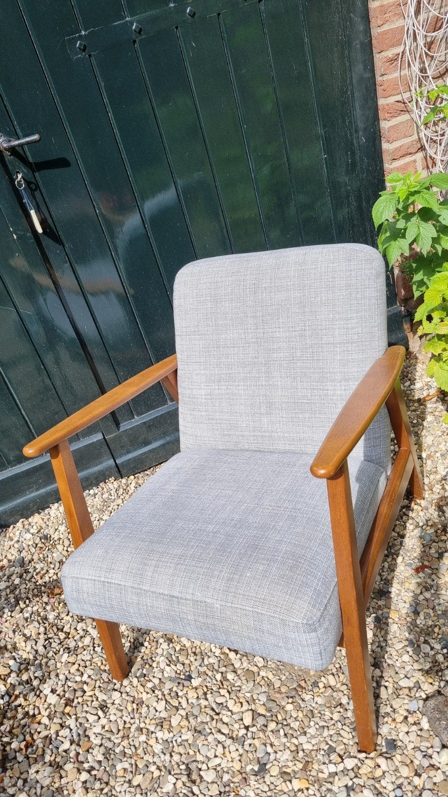IKEA EKENÄSET Fauteuil - Tijdloos Design, Huis en Inrichting, Fauteuils, Ophalen, 75 tot 100 cm, Zo goed als nieuw, Stof