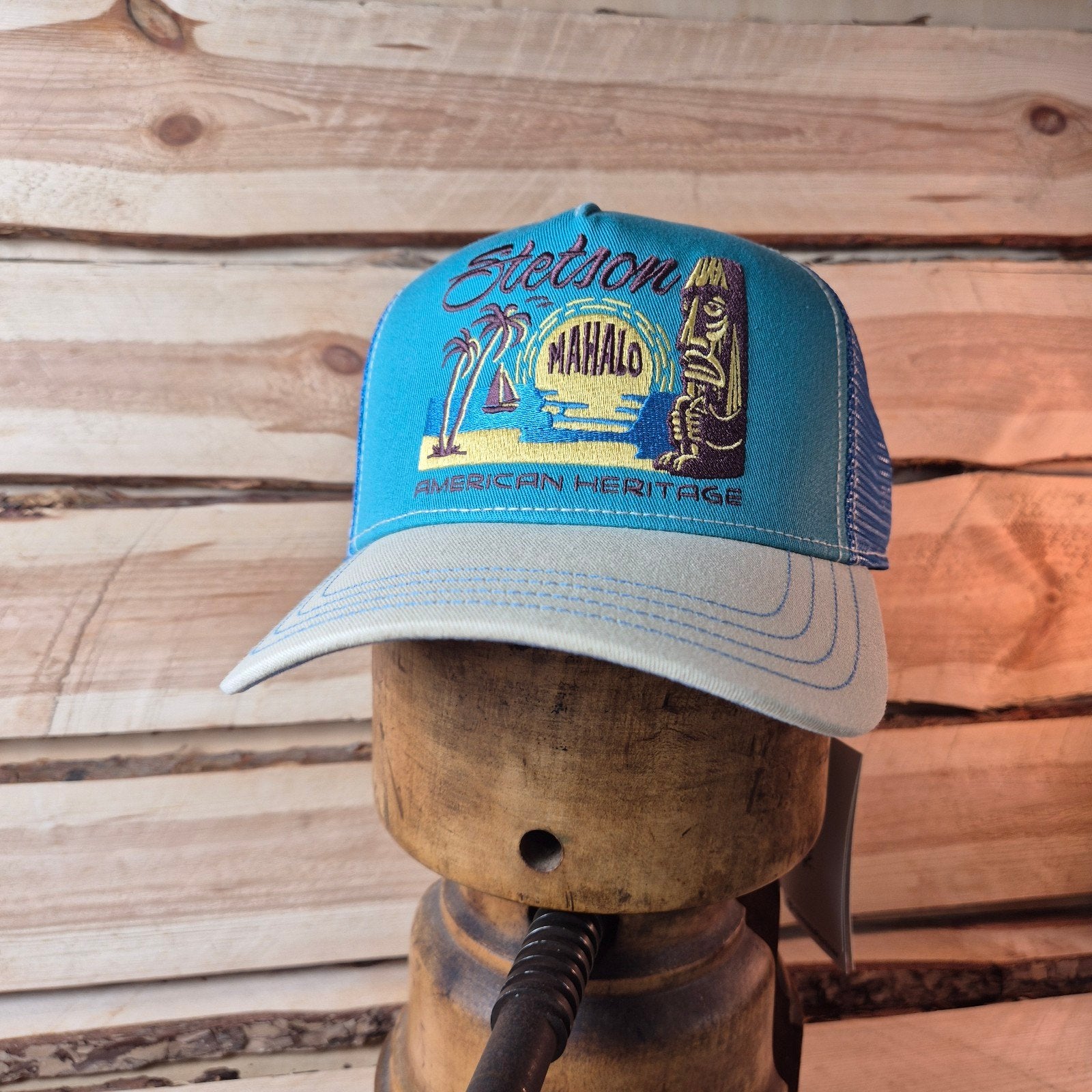Stetson Truckers Cap Snapback - OSFA - American Heritage, Stetson, Nieuw, Pet, One size fits all