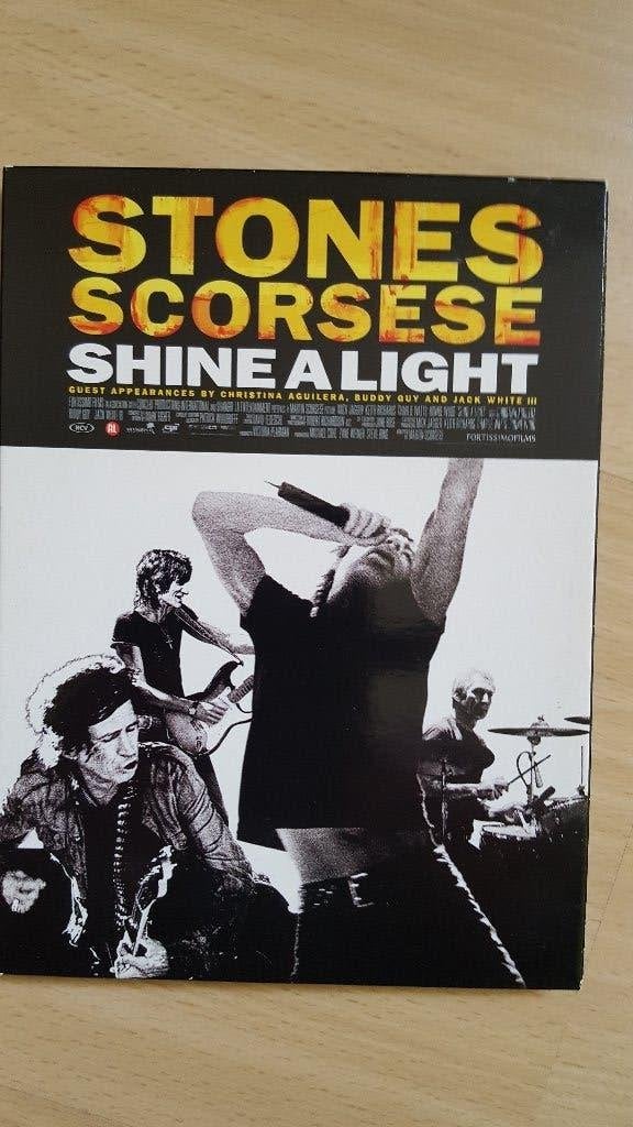 The Rolling Stones Shine A Light DVD (Scorsese), Alle leeftijden, Ophalen of Verzenden, Zo goed als nieuw