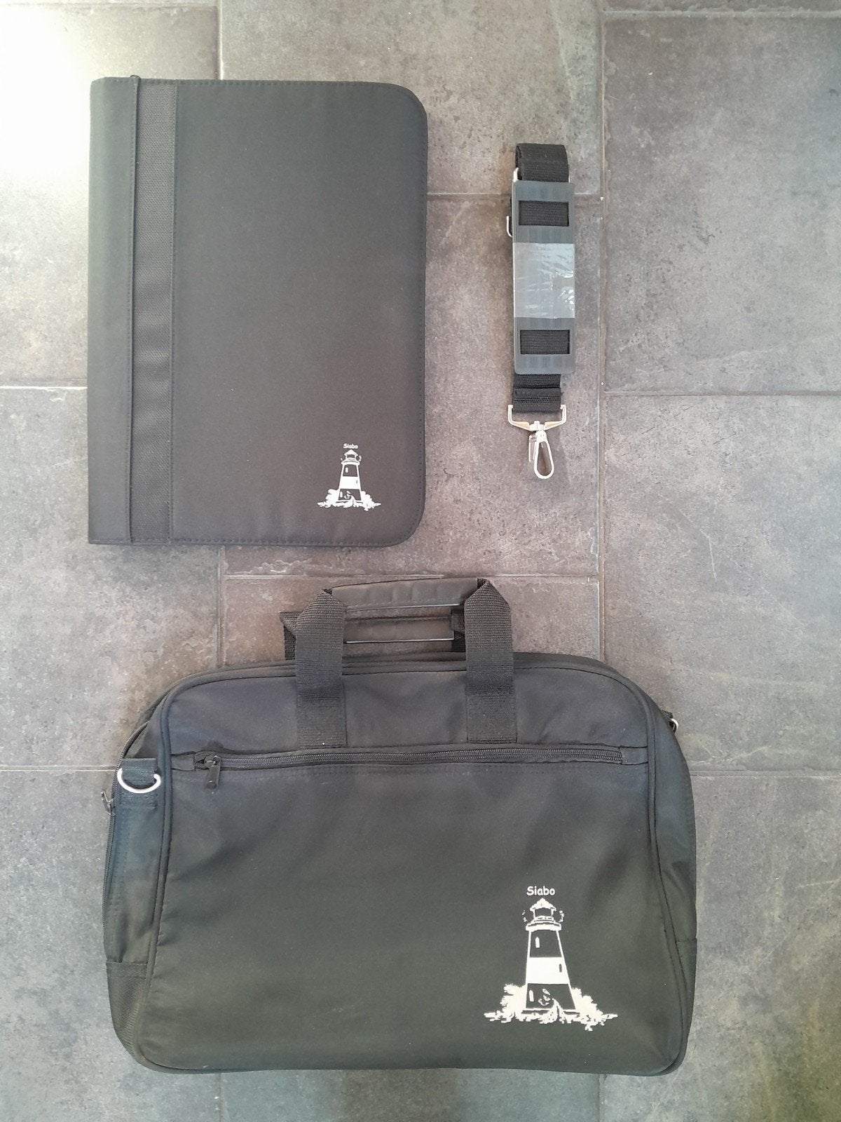 Tas schoudertas ~ laptop werk map laptoptas, Ophalen of Verzenden, Nieuw, Zwart