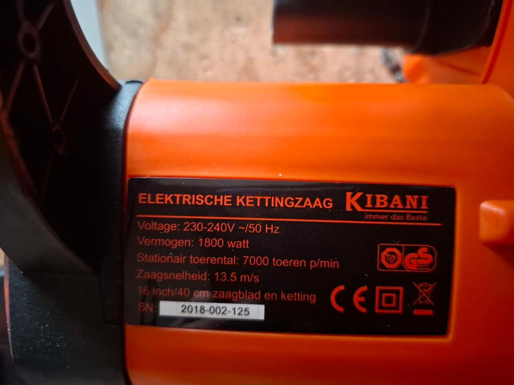 Elektrice kettingzaag nieuw, Ophalen of Verzenden, Nieuw, Minder dan 700 watt, Overige typen