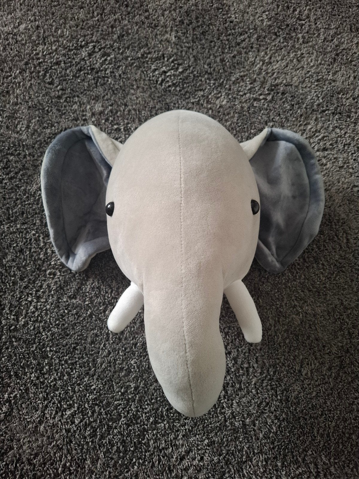 Pattern Wanddecoratie Olifant Knuffel - Zo goed als nieuw, Grijs, Ophalen of Verzenden, Zo goed als nieuw, Wanddecoratie