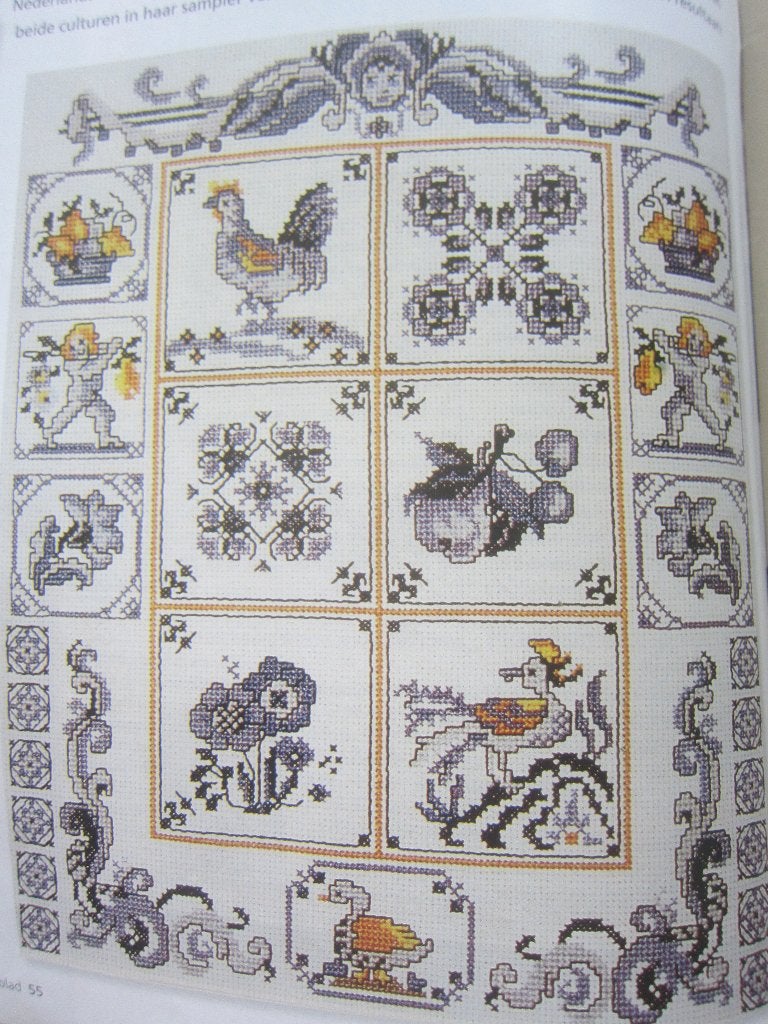 borduurpatroonen SOORT van MERKLAP  moderne versie  VARIA, Ophalen of Verzenden, Zo goed als nieuw, Handborduren, Patroon