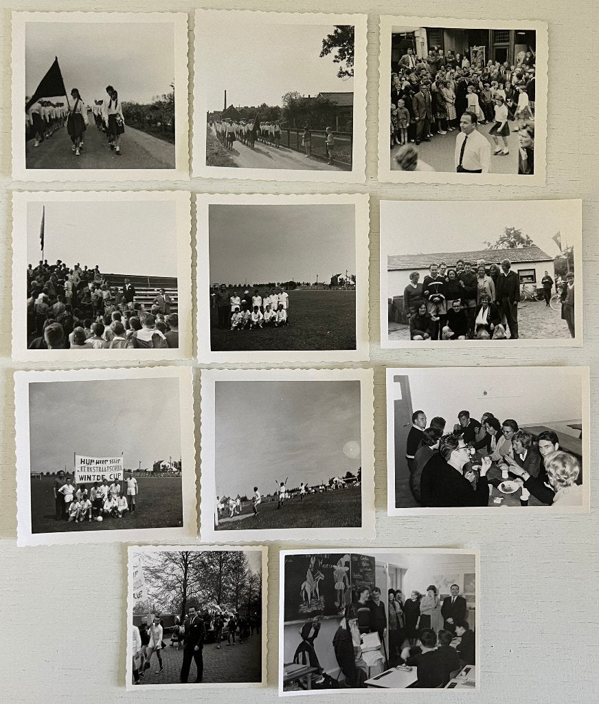 Oude foto's begin jaren '60  Leerdam, 1960 tot 1980, Foto, Ophalen of Verzenden, Zo goed als nieuw