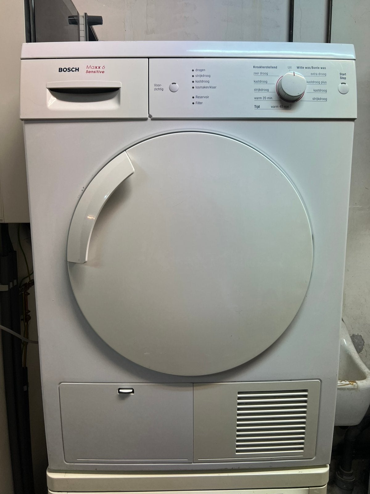 Bosch condensdroger – nette staat, Witgoed en Apparatuur, Ophalen, Zo goed als nieuw