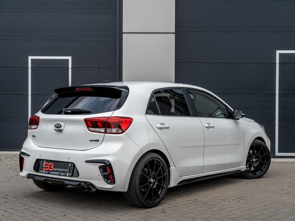 Kia Rio 1.0 TGDI GT-Line Stoel/Stuurverw|Camera|PANO|BOMVOL!, Auto's, Kia, Voorwielaandrijving, Stof, Wit, Bedrijf