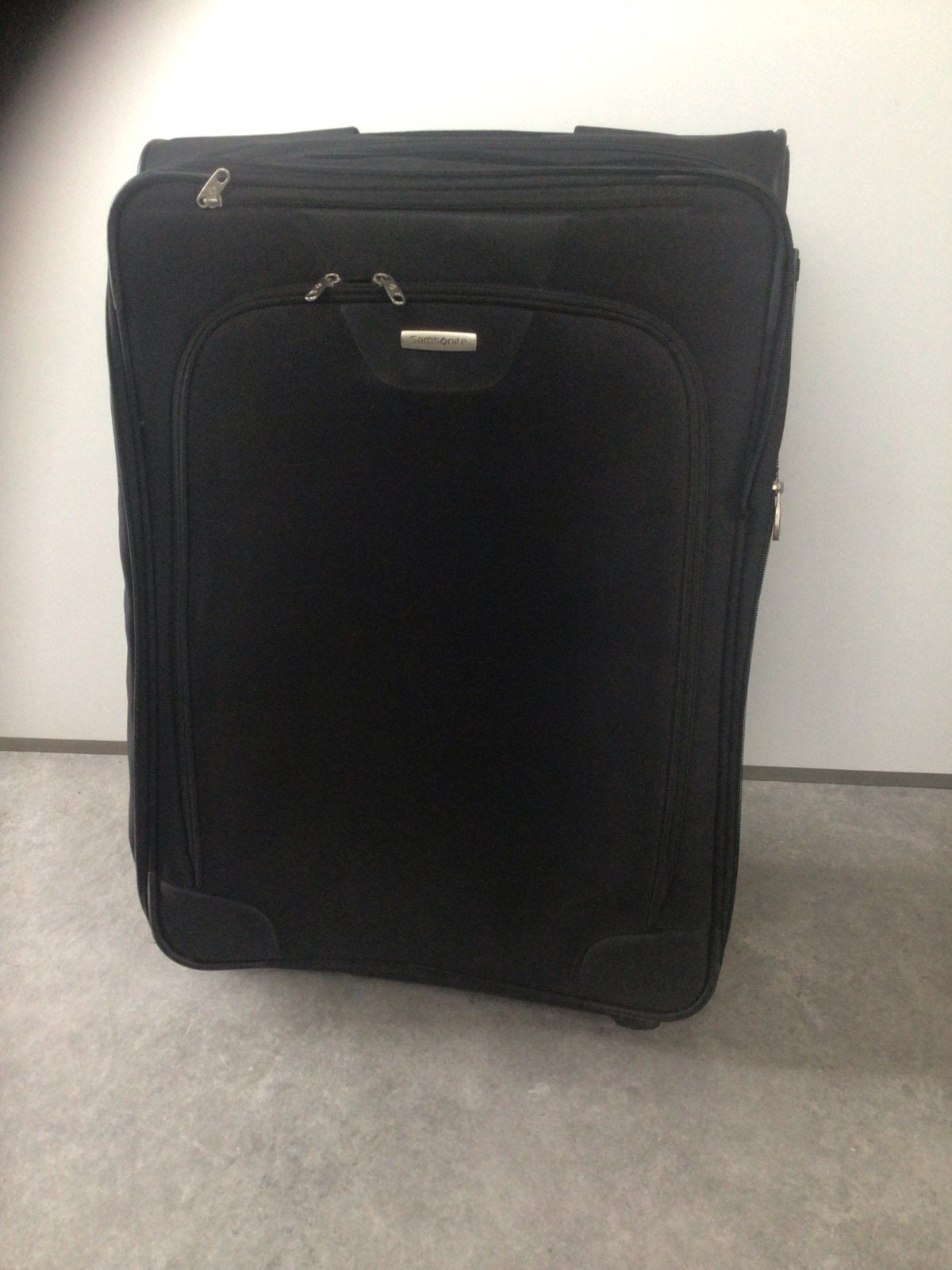 Samsonite reiskoffer 63x45x26 cm met wieltjes, Gebruikt, 20 tot 30 cm, Zwart, Ophalen of Verzenden