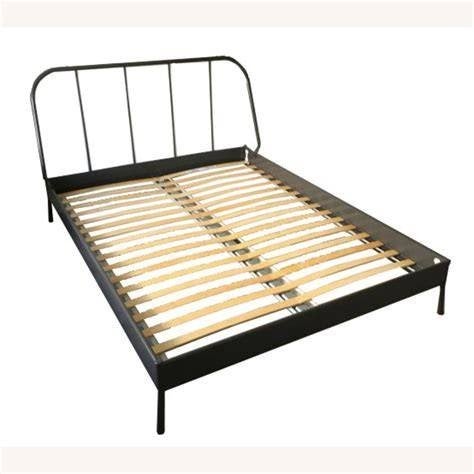 Ikea Kopardal bed 160x200 (excl. lattenbodems), Ophalen, Gebruikt, Zwart, Tweepersoons