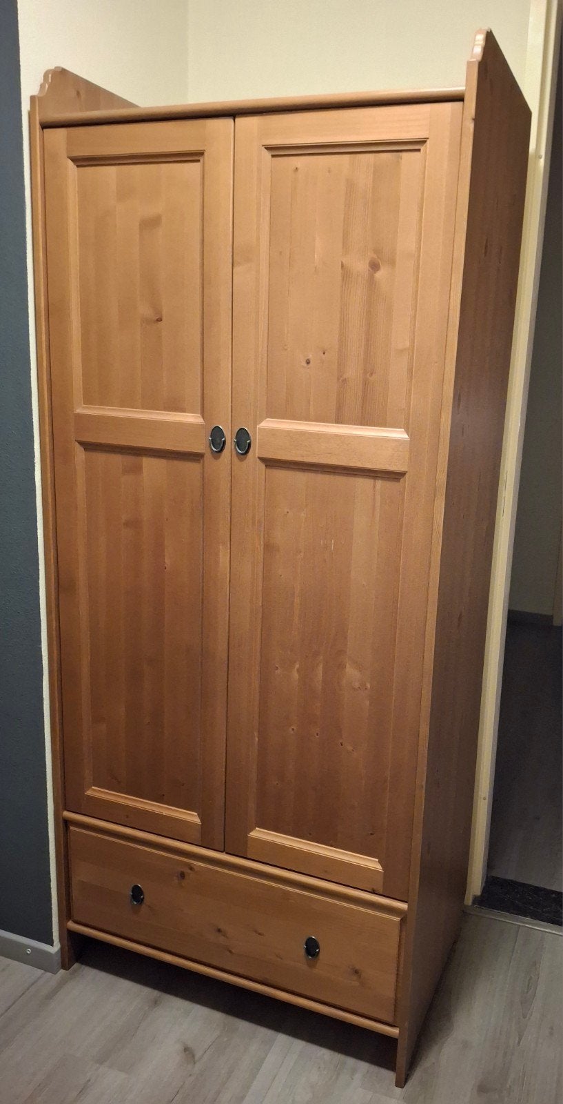 Ikea leksvik kledingkast 80x50x185, Ophalen, Gebruikt, 50 tot 100 cm, Met lade(s)