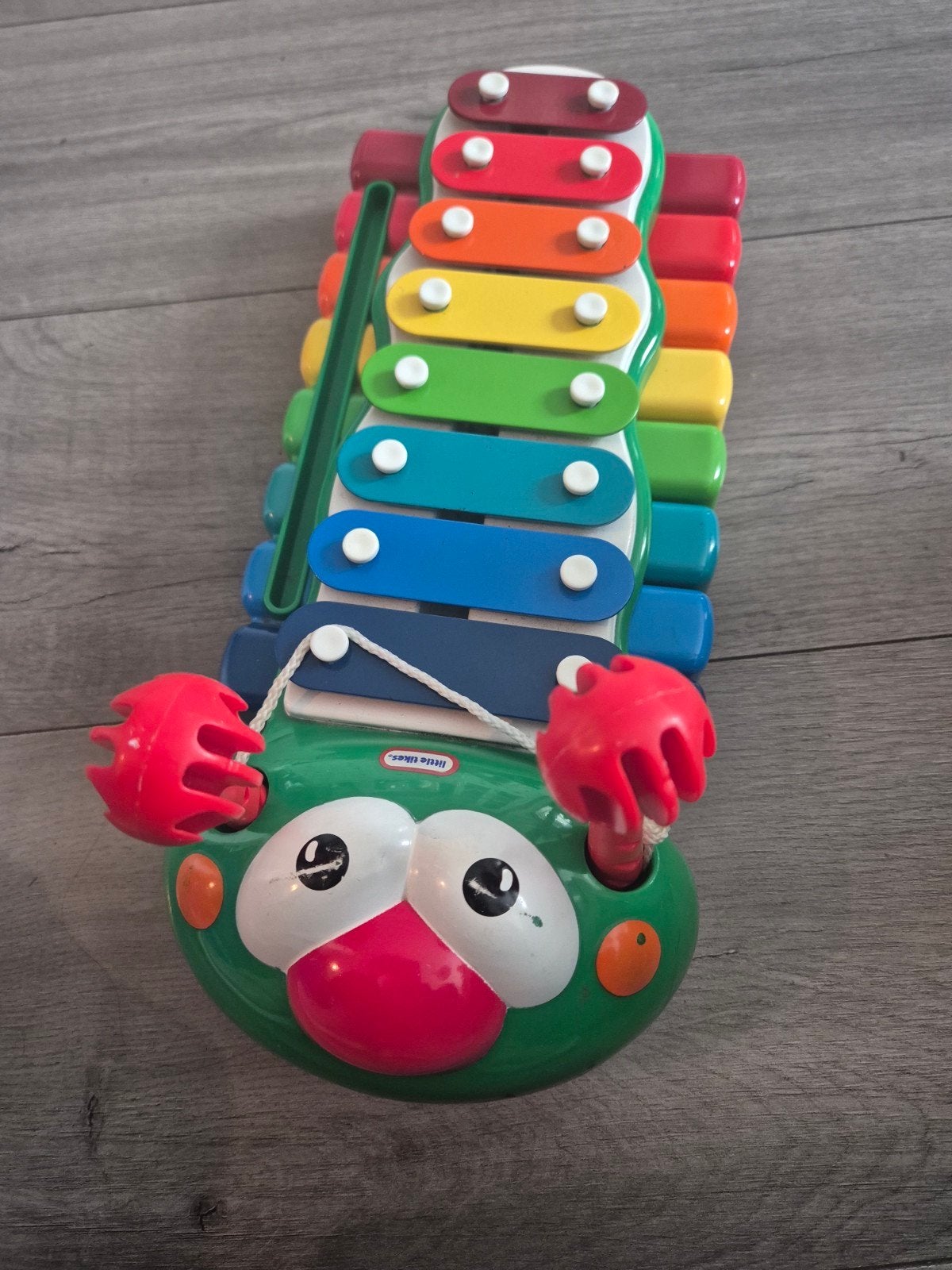 Little Tikes Muziekrups Xylofoon met opbergrichel, Ophalen of Verzenden, Gebruikt, Overige typen, Met geluid