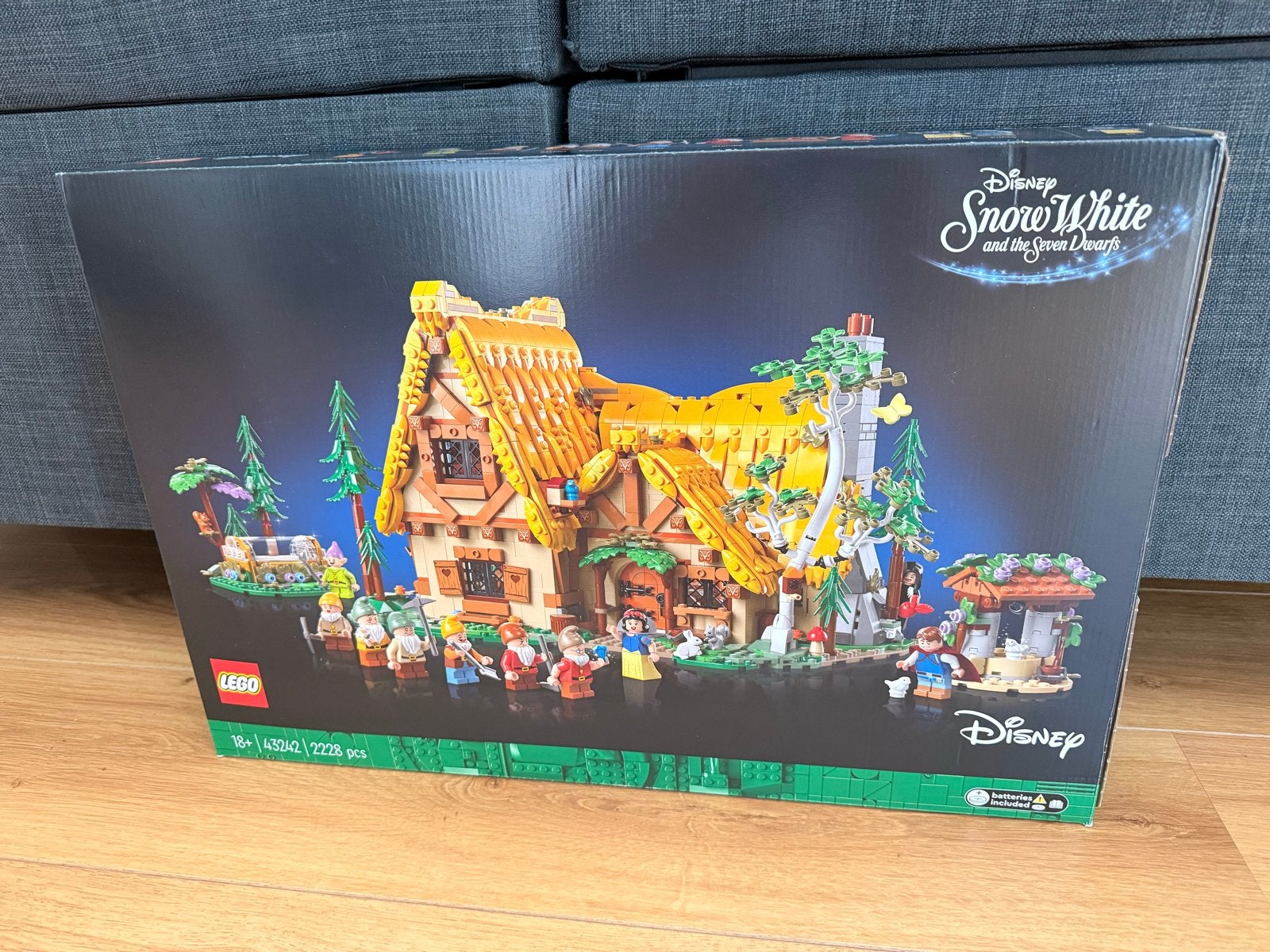 Lego Disney Sneeuwwitje en het huis van de zeven dwergen, Lego, Ophalen of Verzenden, Zo goed als nieuw, Compleet