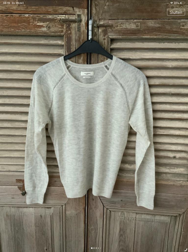 Isabel Marant truije, maat M, Kleding | Dames, Verzenden, Nieuw, Maat 38/40 (M), Beige