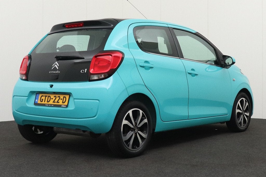 Citroën C1 82 PK Shine 5drs Camera Carplay Bluetooth, Voorwielaandrijving, Gebruikt, 1199 cc, 840 kg