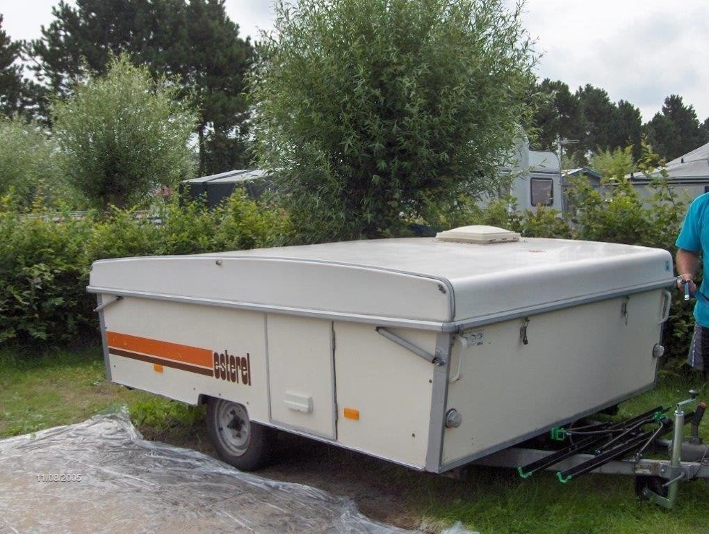 Esterel Vouwcaravan uit 1978 - Opknapper voor de liefhebber, Caravans en Kamperen, Ophalen of Verzenden