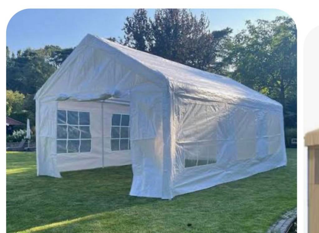 Partytent bois le duc 3x6m, Tuin en Terras, Ophalen, Gebruikt, Partytent, Minder dan 4 meter