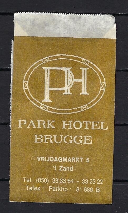 762 Belgie, Brugge PARK HOTEL, Ophalen of Verzenden, Buitenland