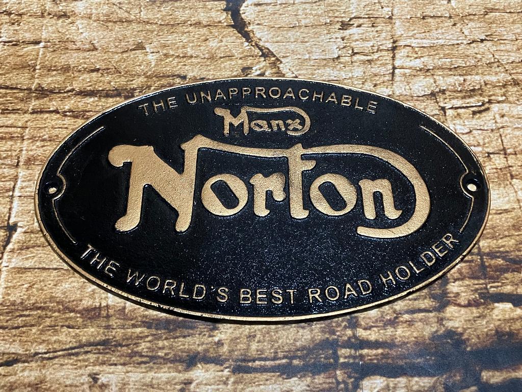 Reclamebord Norton., Ophalen of Verzenden, Nieuw, Motoren