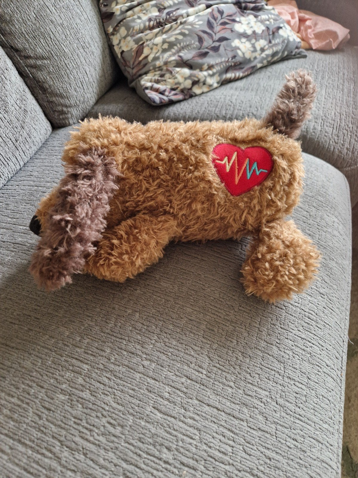 Teun, de knuffel voor puppies met hartslag, Ophalen of Verzenden, Nieuw, Knuffels