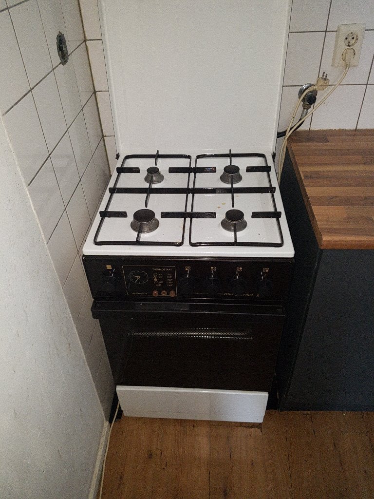 Gas stel oven, Ophalen of Verzenden, Gebruikt, Vrijstaand