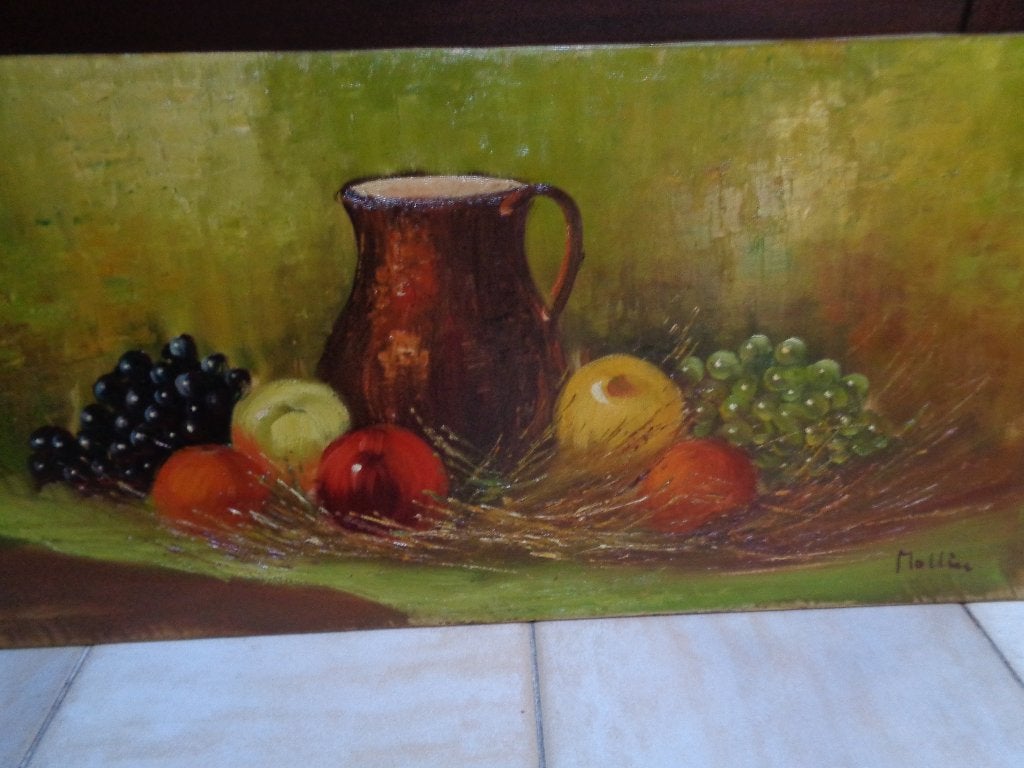 *Prachtige grote gesigneerde antieke schilderij, Antiek en Kunst, Kunst | Schilderijen | Klassiek, Ophalen of Verzenden, Origineel werk