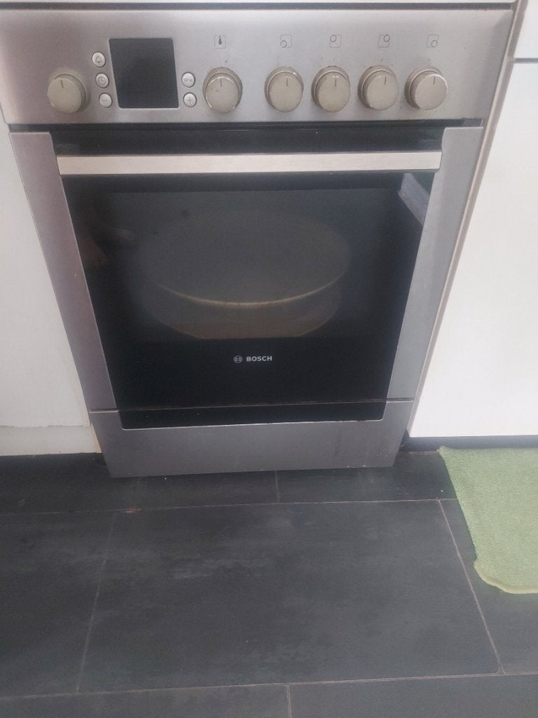Gasfornuis met electrisch oven, Ophalen, Gebruikt