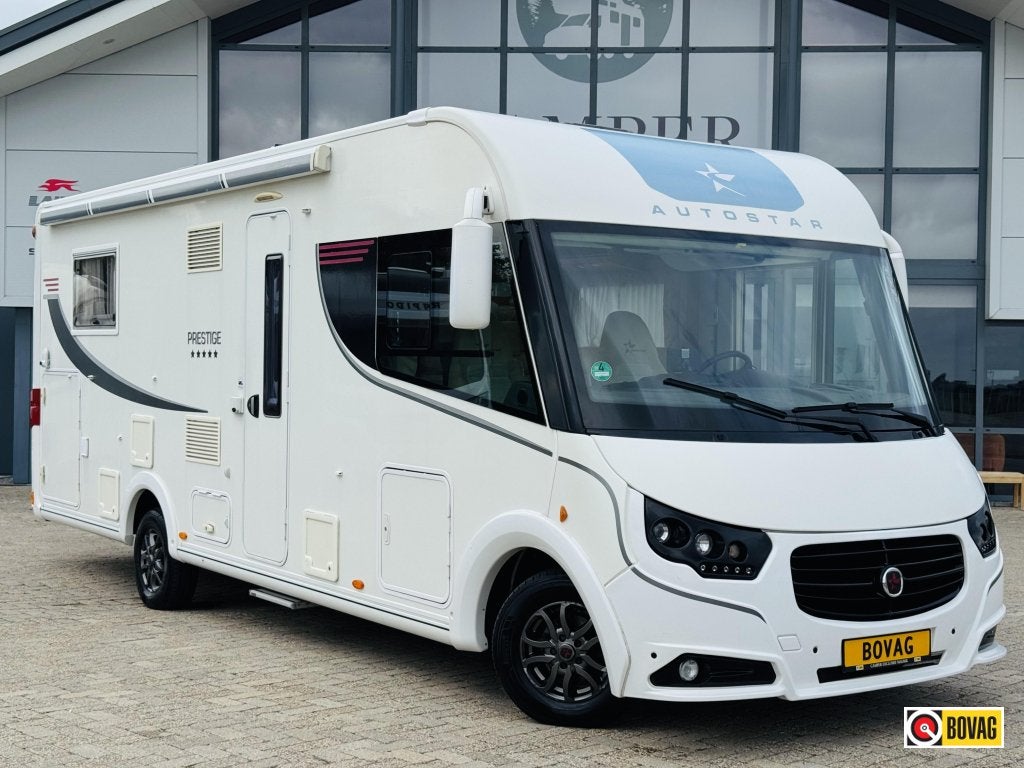 Autostar Prestige I 720 LC 5-sterren | ALDE AL-KO Queensbed, Caravans en Kamperen, Standaard zit, Fiat, Vloeistofverwarming, Bedrijf