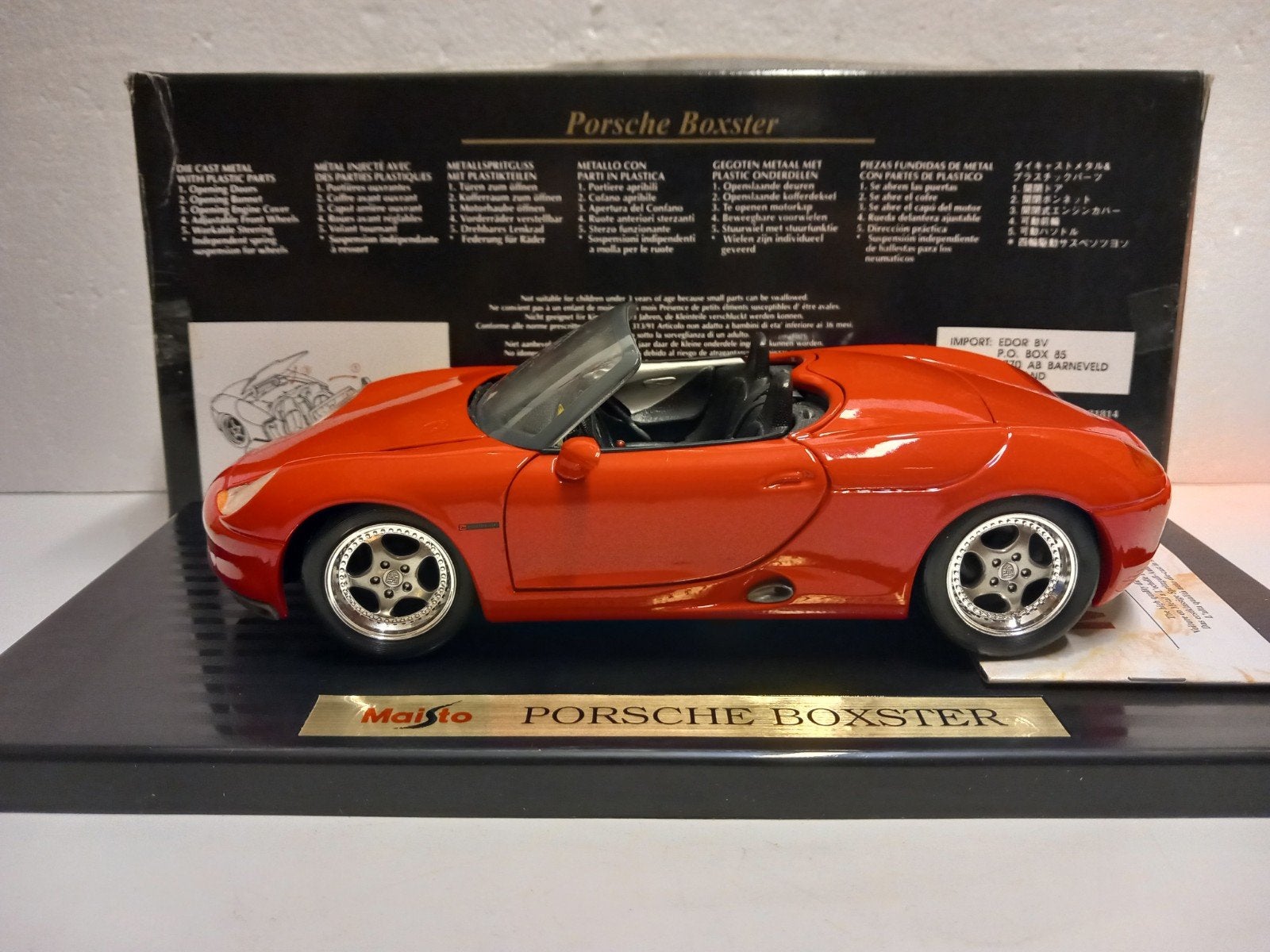 ≥ Porsche Boxster Modelauto 1:18 te Koop | Marktplaats