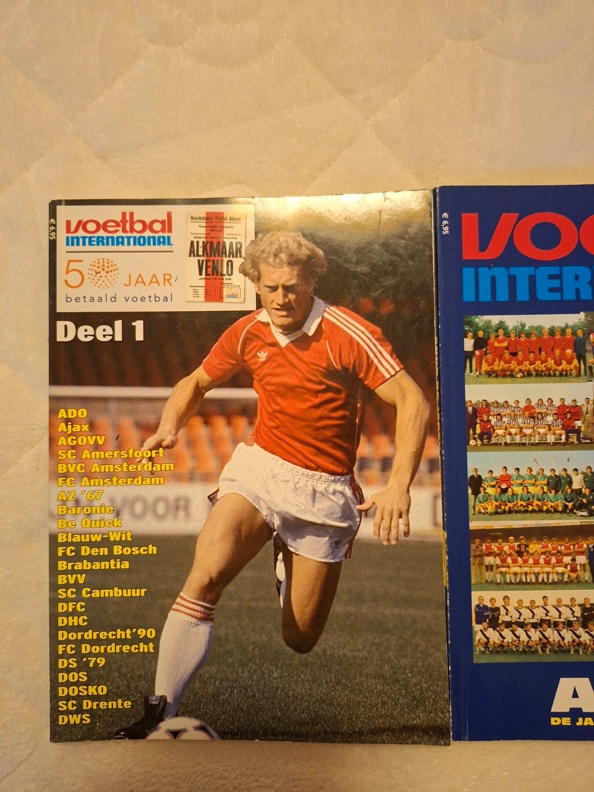 Voetbal International Jaarboeken - Deel 1 en Anno, Ophalen of Verzenden, Gelezen, Sport en Vrije tijd