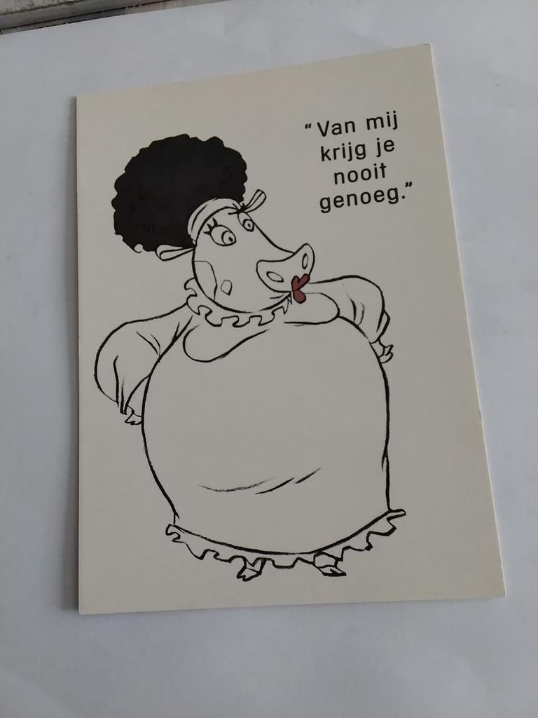 "VAN MIJ KRIJG JE NOOIT GENOEG", Verzamelen, Ophalen of Verzenden, 1980 tot heden