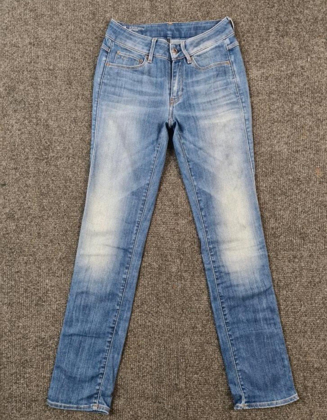 G-star contour 3301 high straight W26 L30 Dames Tulsi2630, Blauw, Ophalen of Verzenden, W27 (confectie 34) of kleiner, G-STAR RAW